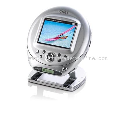 3.5inch LCD SCREEN PORTABLE DVD/CD/MP3 PLAYER from China